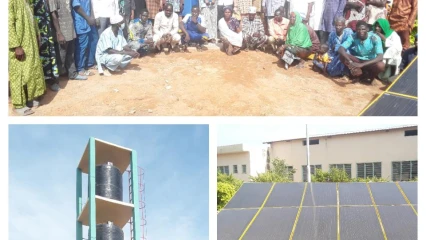 KOUANDÉ/GRACE À LA FONDATION STEVE MOUNIE ET L&rsquo;ASSOCIATION MJ POUR L&rsquo;ENFANCE : L&rsquo;hôpital de zone bénéficie d&rsquo;un système autonome d&rsquo;approvisionnement en eau potable