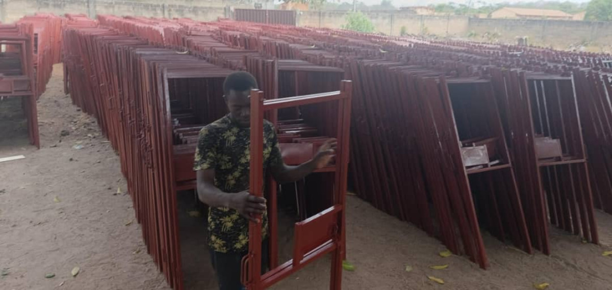 Élections législatives et communales: la Cena réceptionne les isoloirs de postes de vote du Borgou et de l’Alibori