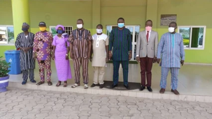 AUDIENCE A LA MAIRIE DE BANIKOARA : Une équipe de la radio Banigansé Fm reçue par le maire Sarako Tamou