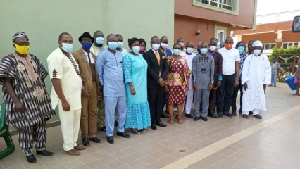 INSTALLATION DU BUREAU DE L&rsquo;ACC-UD DE L&rsquo;UNION PROGRESSISTE DU BORGOU : Hermione Zounon Mama plébiscitée  . La Pc Dr Blandine Adignondé Wetohossou et le Cn Christophe Béni satisfaits  . Voir la composition du nouveau bureau élu