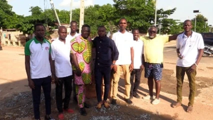 Aménagement d&rsquo;un carrefour à Parakou: la contribution du groupe de presse « BL » au développement