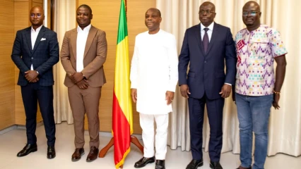 AUDIENCE À LA COUR CONSTITUTIONNELLE ET À LA LNB : Dorothée Sossa et Gaston Zossou reçoivent l&rsquo;Unamel-Bénin . Les deux structures ouvertes à une collaboration avec les médias en ligne