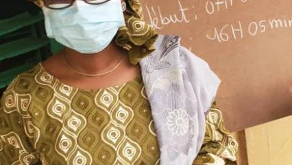 SCRUTIN DU 17 MAI 2020 : Les impressions du Ministre Aurélie Adam Soulé après son vote