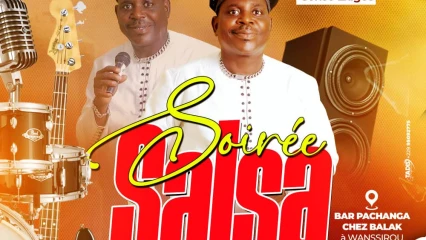 PARAKOU : L&rsquo;artiste Majuscule offre une soirée salsa pour la paix ce jour