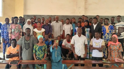 En fin de mission d&rsquo;enseignement à l&rsquo;up: Dr Mohamed Bawa Cissé s&rsquo;imprègne des difficultés des étudiants de kouandé 