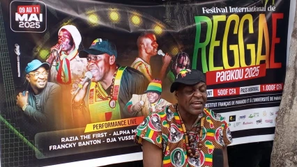 Festival international de reggae Parakou 2025: L&rsquo;artiste Razia the first annonce les couleurs du 9 au 11 mai 