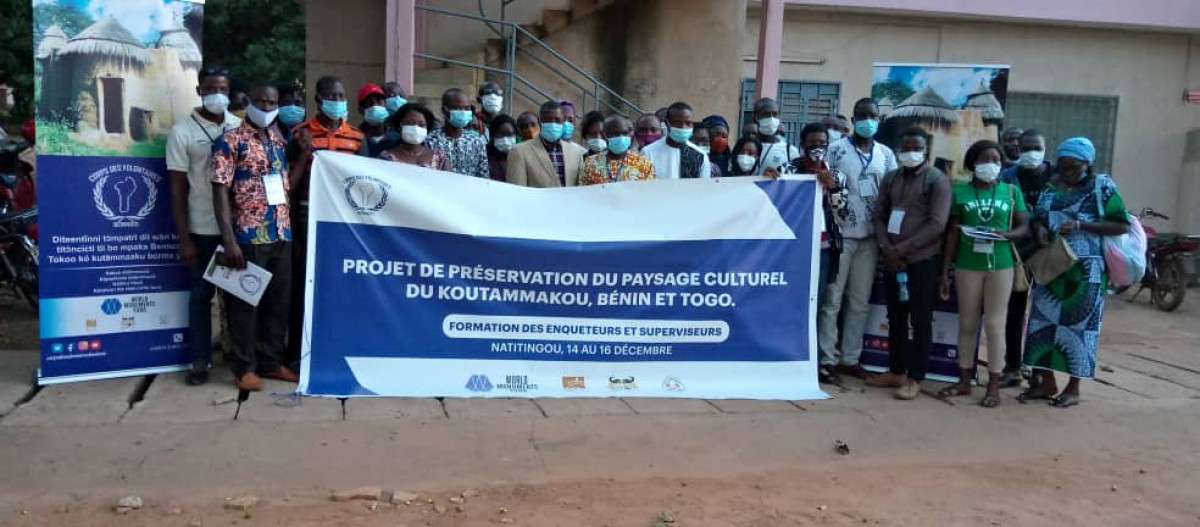 PRÉSERVATION DU PAYSAGE CULTUREL DU KOUTAMMAKOU BÉNIN-TOGO : Les activités du projet lancées