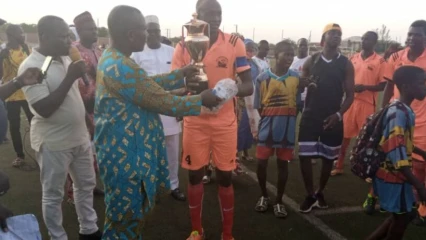 1ERE EDITION DE LA CUP DE LA LIGUE DE FOOTBALL DU BORGOU, Boa de Gnanro Kpérou Fc  sacré champion . Athletico Sport Académie  vice-champion