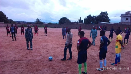 TOURNOI JEUNESSE POUR LE DÉVELOPPEMENT DE PARAKOU : He Mariama Baba Moussa réunit les jeunes autour du football
