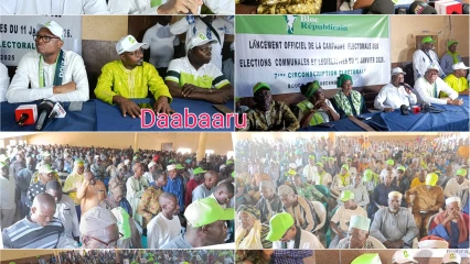 Kalalé/Campagne pour les communales et législatives de janvier 2026: le BR lance son rouleau compresseur dans la 7e Circonscription Électorale à Bouca