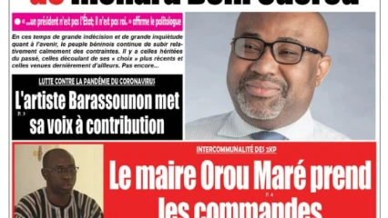 Parution du jeudi 10 septembre 2020