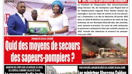 UNE DU MERCREDI 1ER FÉVRIER 2023