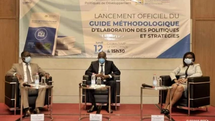 LANCEMENT OFFICIEL DU GUIDE MÉTHODOLOGIQUE D&rsquo;ELABORATION DES POLITIQUES ET STRATÉGIES : Abdoulaye Bio Tchané satisfait de l&rsquo;aboutissement du projet