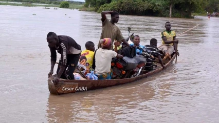 TCHAOUROU/MONTÉE DES EAUX DU FLEUVE OKPARA : Difficile de rallier Kpassa de Kika