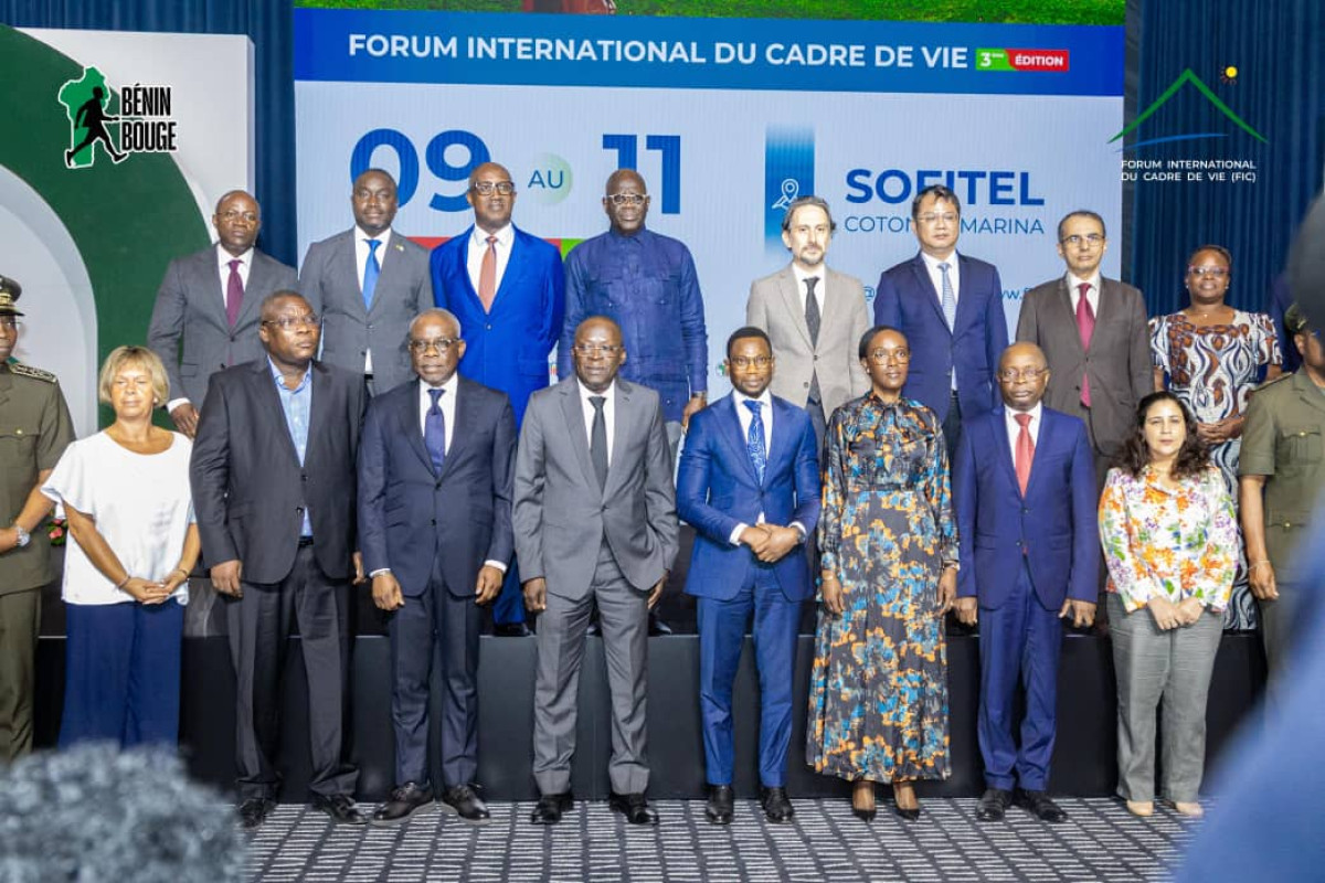 Forum international du cadre de vie 2025: le Bénin, vitrine africaine du cadre de vie durable