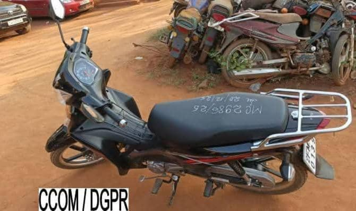 Parakou/Après avoir volé la motocyclette d'un étudiant: une patrouille de police récupère l’engin, le suspect toujours en cavale