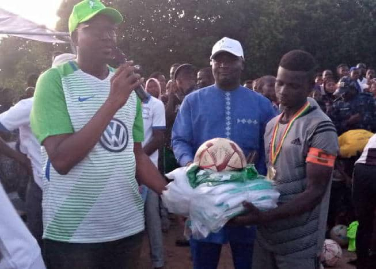 COUPE DES CHAMPIONS DE KOUANDÉ : Latifou Saka Moussa a fait vivre de vacances inoubliables aux jeunes