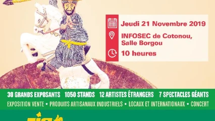 3E EDITION DE LA FOIRE INTERNATIONALE DE PARAKOU : Le plus grand rendez-vous commercial de fin d&rsquo;année aura lieu . C&rsquo;est du 2 au 27 décembre prochain
