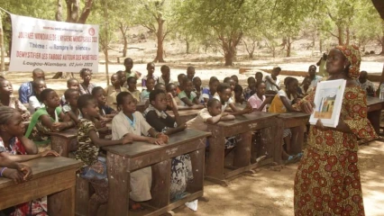CÉLÉBRATION DE LA JOURNÉE MONDIALE DE L&rsquo;HYGIÈNE MENSTRUELLE À SÉGBANA : Helvetas s&rsquo;engage à briser le tabou autour de la pratique