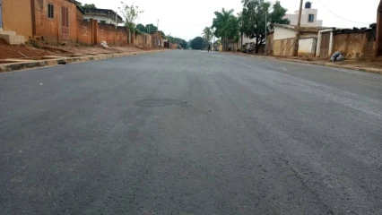 PREMIÈRE PHASE DU PROJET ASPHALTAGE À PARAKOU : Mission accomplie pour Sinohydro .Les populations jubilent et réclament la deuxième phase