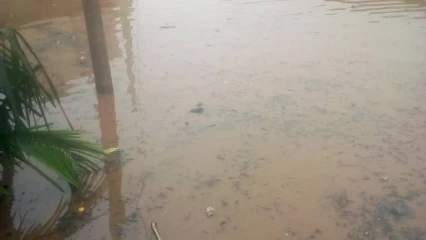 FORTE PLUIE À ABOMEY CALAVI : Les populations sous l&rsquo;eau