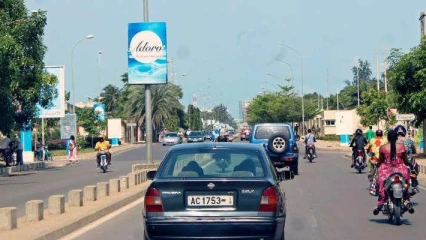 MISE EN ŒUVRE DU CORDON SANITAIRE AUTOUR DE 12 VILLES DU BENIN : La vie dans la ville de Cotonou au premier jour