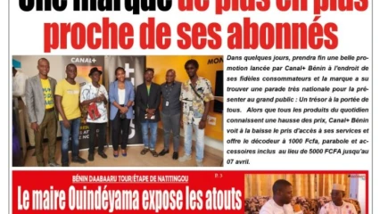 UNE DU VENDREDI 1ER AVRIL 2022