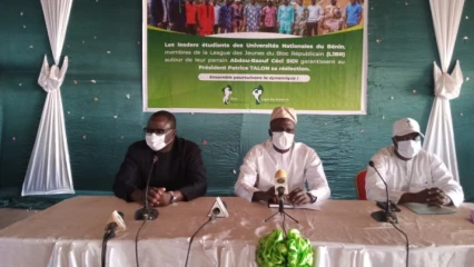 REELECTION DU PRESIDENT PATRICE TALON : La League des Jeunes du Br lance la machine d’un coup K.O . Abdou-Raouf Sidi parrain de la coalition