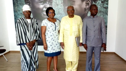 RENCONTRE ENTRE LA PREMIÈRE DAME ET LE MAIRE MIFOUTAOU SALIHOU : Bientôt des actions de la fondation Claudine Talon à Bembéréké