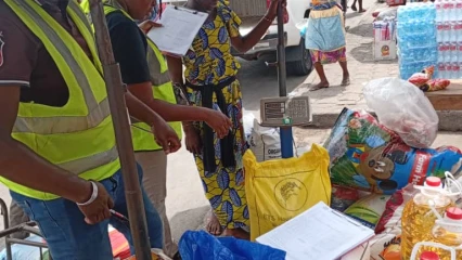 Descente d&rsquo;une équipe de l&rsquo;Anm au marché Gbogbanou à Cotonou: des commerçants proposant des produits en sous-poids épinglés 