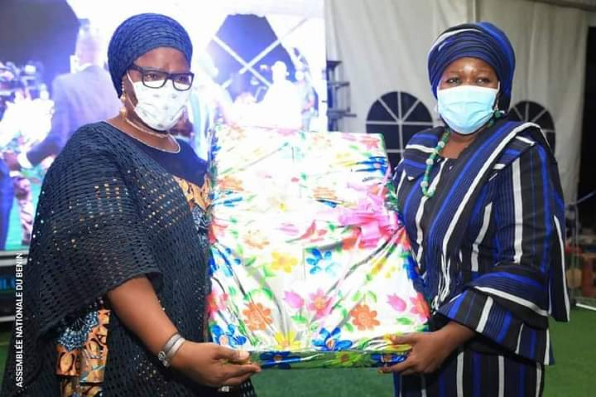 ASSEMBLEE NATIONALE : Mariam Chabi Talata reçoit les hommages de ses pairs