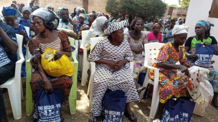 PARAKOU/À TRAVERS DES DONS DE VIVRES AUX FIDÈLES MUSULMANS : L&rsquo;Ong Secours-Vie pour une prospérité partagée