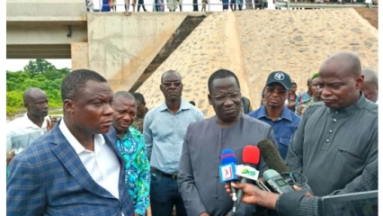 EN TOURNÉE SUR LA ROUTE BETEROU- KASSOUALA : Alassane Seïdou rassure de la reprise imminente des travaux