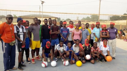 DÉVELOPPEMENT DU SPORT À PARAKOU : Luc Gélinas accompagne Buffles volley-ball club