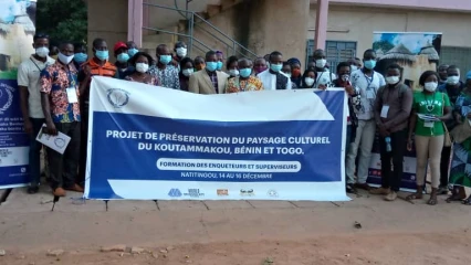 PRÉSERVATION DU PAYSAGE CULTUREL DU KOUTAMMAKOU BÉNIN-TOGO : Les activités du projet lancées