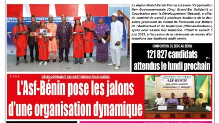 UNE DU VENDREDI 9 JUIN 2023