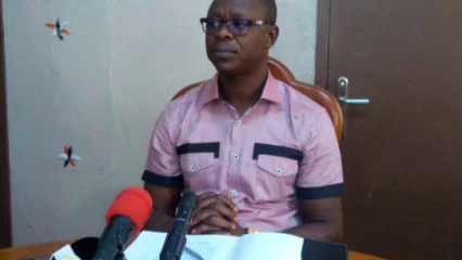 CONFÉRENCE DE PRESSE DU SG DE LA MAIRIE DE PARAKOU AU SUJET DE LA RÉFORME DES TAXI MOTOS