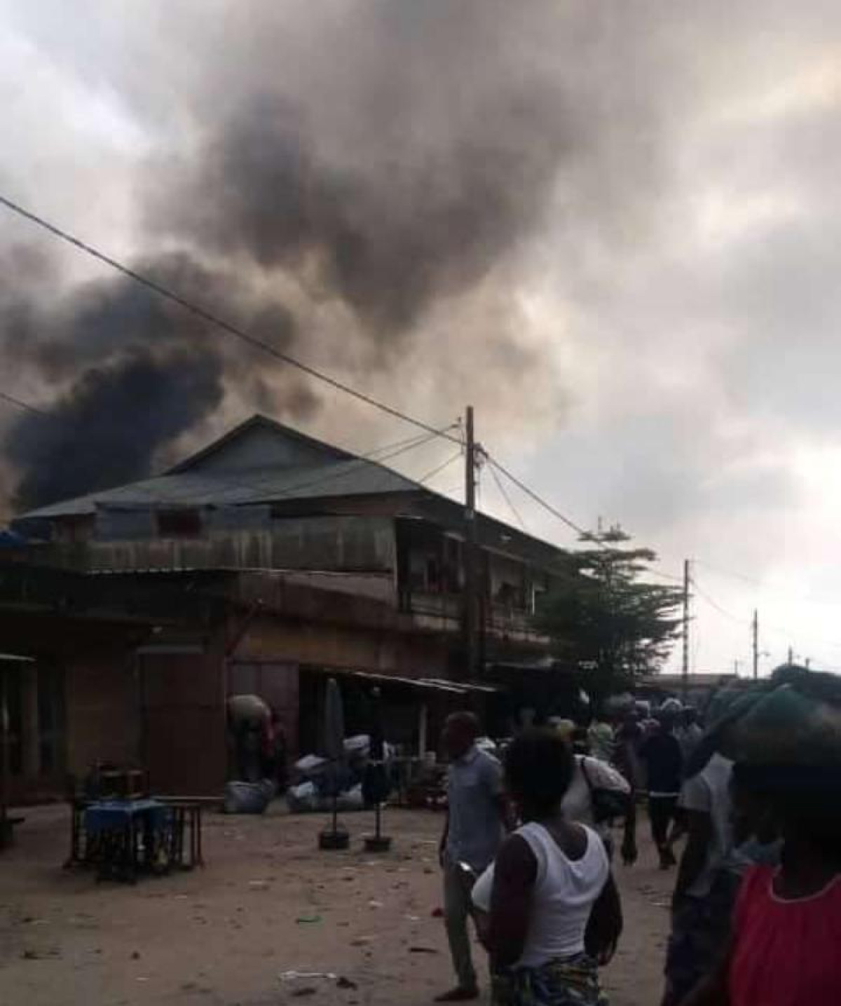 BENIN / DRAME : Incendie au marché Missebo de Cotonou