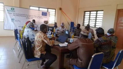 PRECIE EDUCO/UTILISATION DES BOITES A IMAGES : Les acteurs de la mairie de Sinendé et facilitateurs outillés