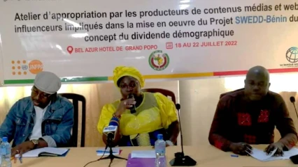DIVIDENDE DÉMOGRAPHIQUE : Le projet Swedd-Bénin outille les professionnels des médias