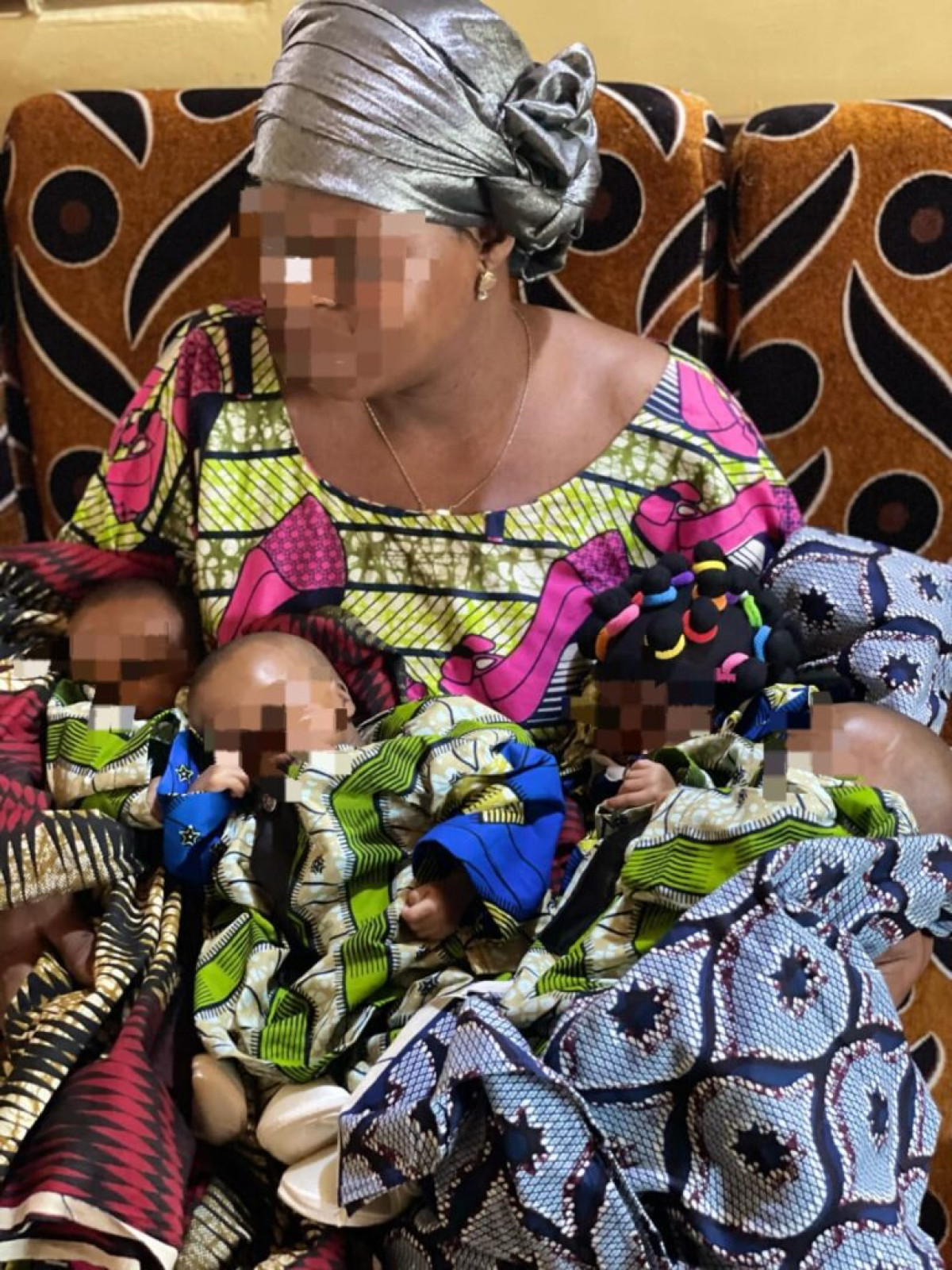 Parakou: Une femme de 35 ans donne naissance à quatre bébés