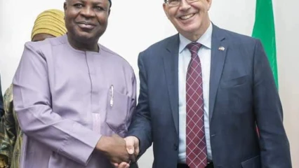 ASSEMBLÉE NATIONALE DU BÉNIN : Une délégation de parlementaires allemands reçue par l&rsquo;He Abdoulaye Gounou