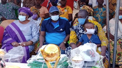 FINALE DU TOURNOI DE FOOTBALL D&rsquo;UNITÉ ET DE FAIR-PLAY DU PRÉSIDENT ABIL : L&rsquo;honorable Rachidi Gbadamassi parrain de la première édition