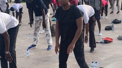 🚨 URGENT BENIN : Une ministre du gouvernement aperçue au pied de l&rsquo;amazone en jogging