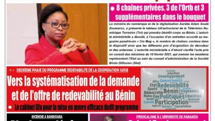 Parution du mardi 23 février 2021