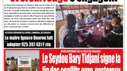 Parution du vendredi 03 décembre 2021