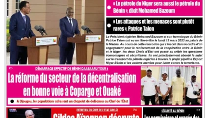 UNE DU MARDI 14 MARS 2023