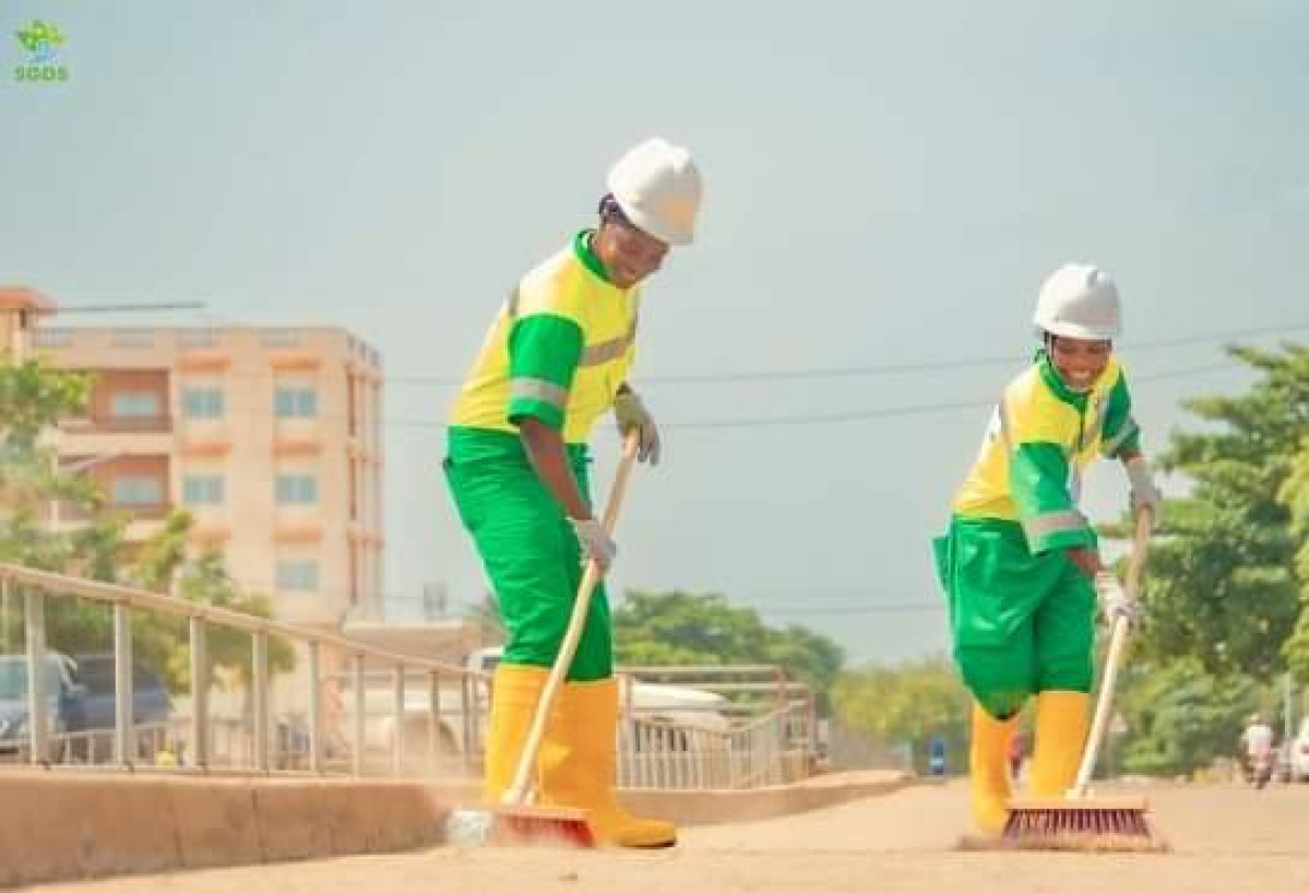 PRÉSENCE TRÈS REMARQUÉE DE LA SGDS DANS LA CITÉ DES KOBURU :  Parakou, la grande toilette