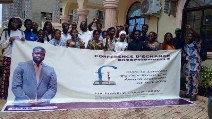 Parakou/Sur plusieurs sujets liés aux droits humains: Luc Agblakou échange à cœur ouvert avec le public 