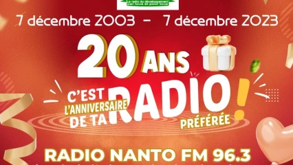 UNIVERS MÉDIATIQUE DANS LE SEPTENTRION : Nanto Fm célèbre ses 20 ans le 7 décembre prochain